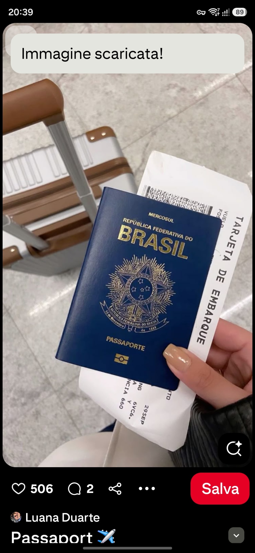 Passaporte brasileiro — documentos resolvidos no Ticino